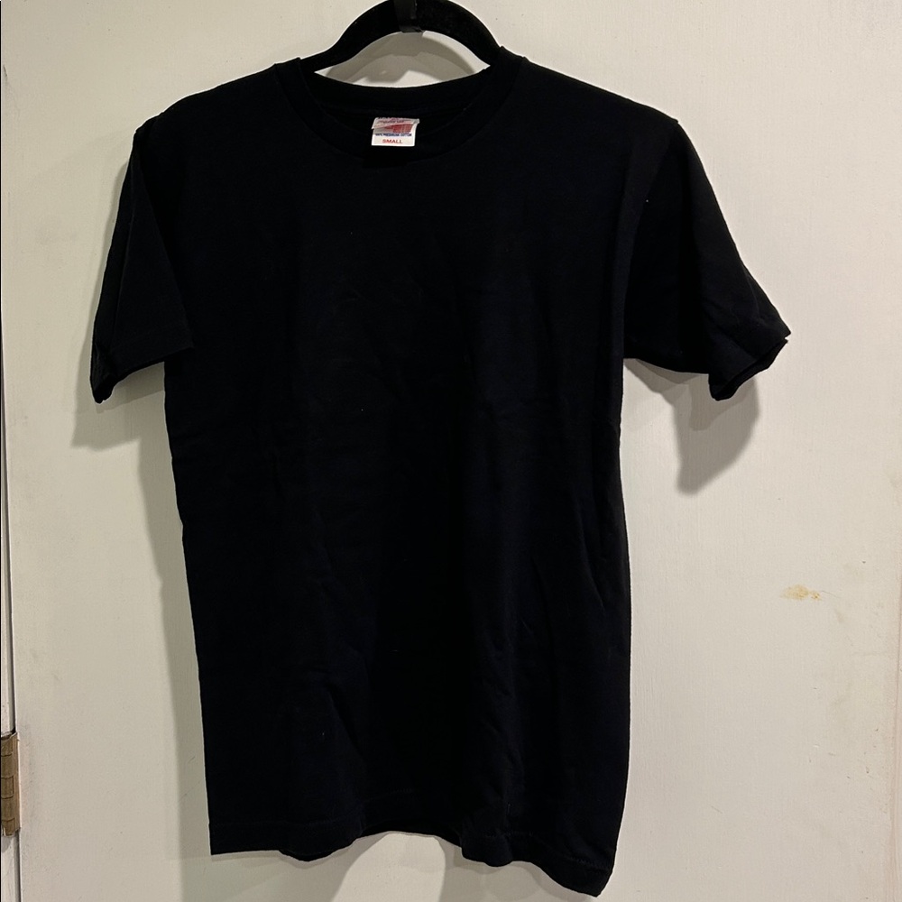 Bayside Small short sleeve T-shirt with graphic "Pervert 17" in the back - Picture 2 of 4